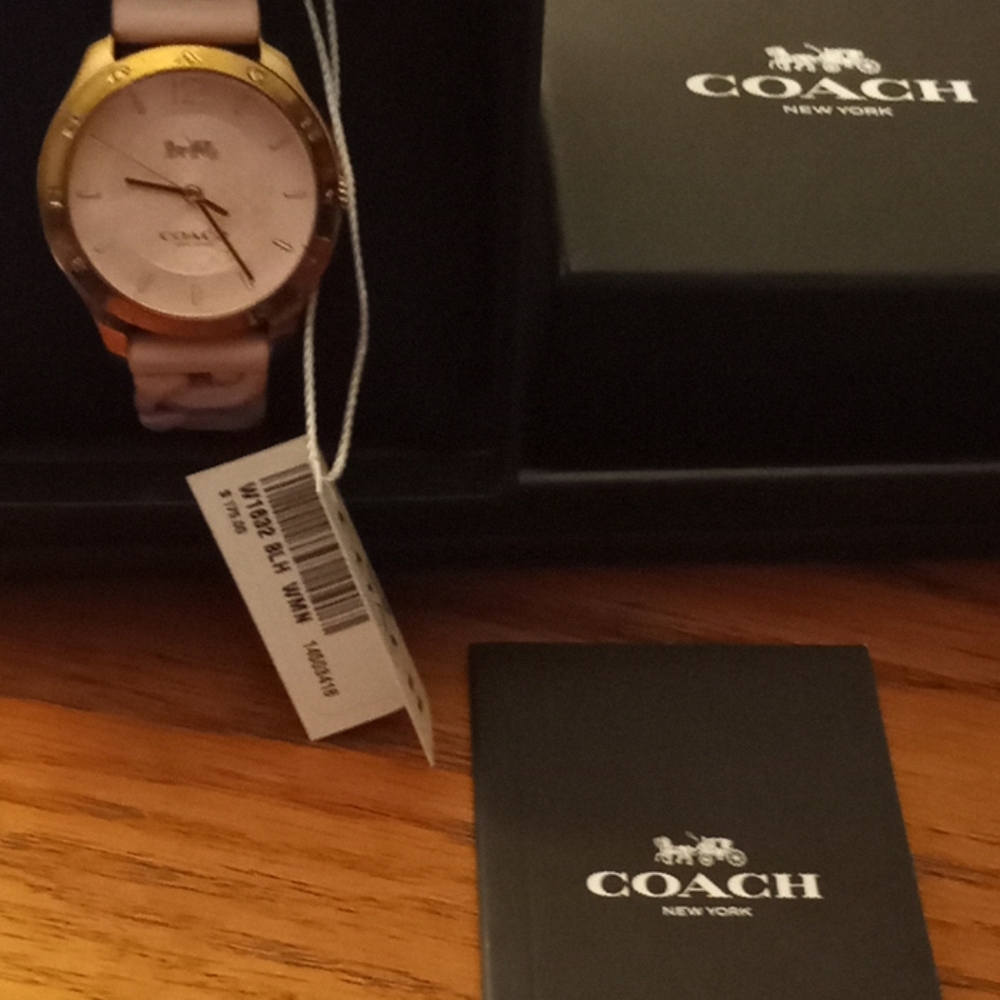 Pink Coach Watch